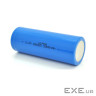 Акумулятор 26650 3300mAh, LiFePO4, FlatTop, 3.2V, Blue Vipow (IFR26650-3300mAhFT / 31075)