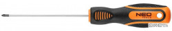 Викрутка Neo Tools хрестова, PZ0 x 100 мм , CrV (04-182)