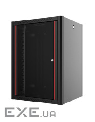 Шафа настінна Mirsan WTN 19" 16U 600x450, RAL 9005 (MR.WTN16U45DE.01)