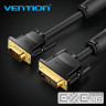 Кабель Vention DVI(24+5) to VGA Cable 3M Black (EACBI)
