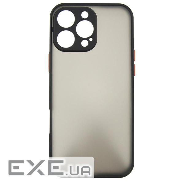 Чохол-накладка Dengos Matt для Apple iPhone 16 Pro Max Black (DG-TPU-MATT-151)