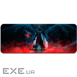 Килимок 400*900 тканинний "Diablo5" з бічним прошивкою, товщина 2 мм, Пак (DB5492) (DB5492)