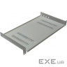 19" Монтажна стаціонарна полиця (250мм ) (RAB-UP-250-A0)