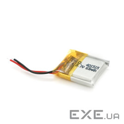 Літій-полімерний акумулятор 4*15*15mm (Li-ion 3.7В 65мА&middot,ч) (401515) ) (401515)