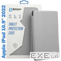 Чохол до планшета BeCover Tri Fold Soft TPU Silicone Apple iPad 10.9" 2022/24/11" 2025 Gray (708521)