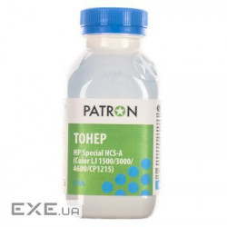 Тонер HP CLJ 1500/3000/4600/CP1215) CYAN 100г Patron (HCS-A-C-100)
