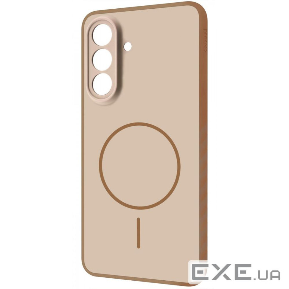 Чехол Proove Softline Case with Magnetic Ring Samsung Galaxy S24 FE beige (PCLCSGSF2481)