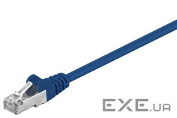 Патч-корд екран RJ45 SFTP5e 2.0m, patch AWG26 Gold Foll+Braiding HQ (75.06.8055-150)