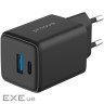СЗУ Proove Pocket GaN Plus 25W (Type-C + USB) black (WCPG25111201)
