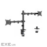 Кріплення настільне для 2-х моніторів GEMBIRD MA-D2-03 17"-32" Black