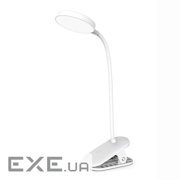 Настільна лампа ColorWay з вбудованим акумулятором (CW-DL10FCB-W)
