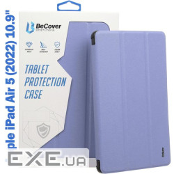 Чохол до планшета BeCover Tri Fold Soft TPU Silicone Apple iPad Air 5 (2022) 10.9" Purple (708511)