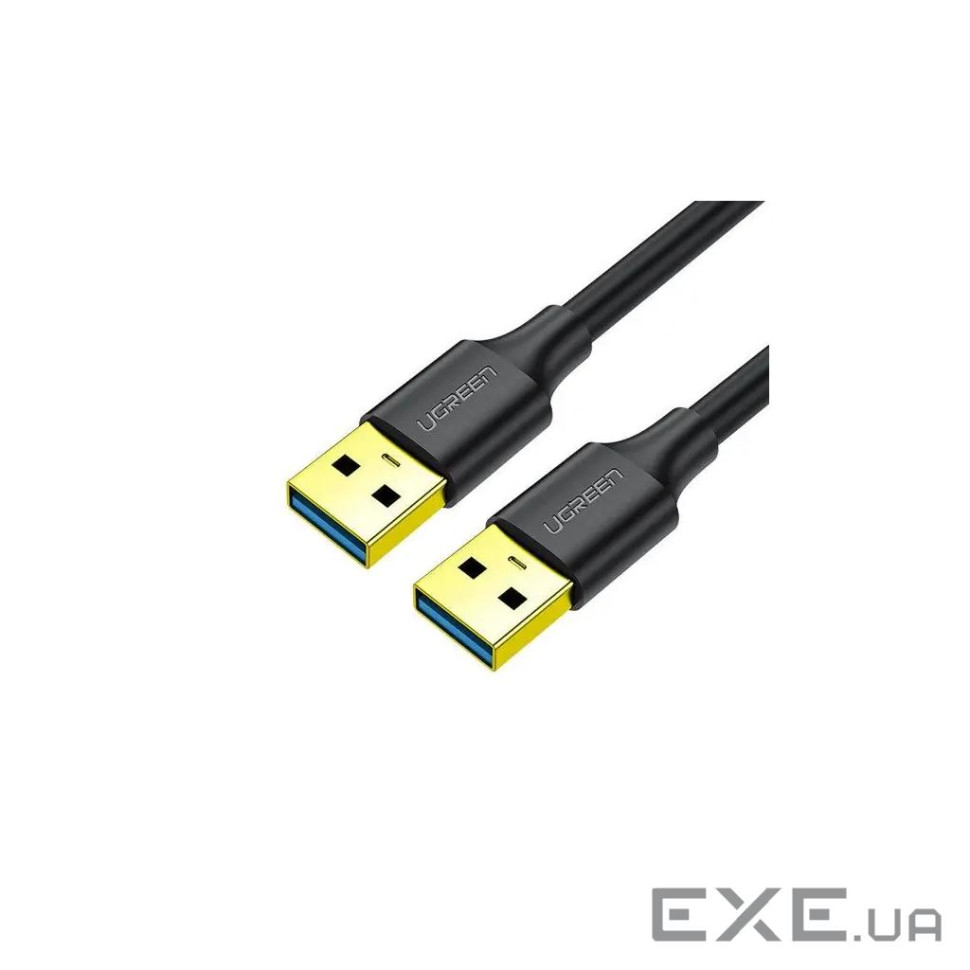 Дата кабель USB 3.0 AM/AM 3.0m US128 black Ugreen (90576) (90403225)