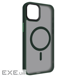 Чохол до мобільного телефона Armorstandart Uniq Magsafe Apple iPhone 15 Plus Dark Green (ARM75323)