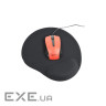 Килимок Gembird MP-GEL-BK Black гелевий з подушкою для руки