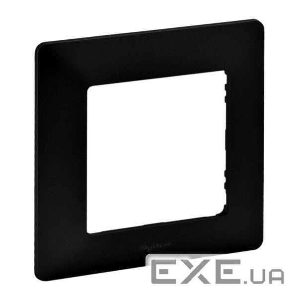 Рамка 1 пост Legrand Valena Life, матовий чорний (754251)