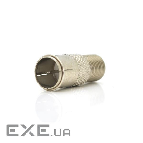 Роз'єм VOLTRONIC F-F - IEC-M прямий (ТВ-штекер) ) Q100 (F-F - IEC-M прямой)