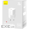 Зарядний пристрій Baseus GaN5 Fast Charger USB-C 20W white (CCGN050102)