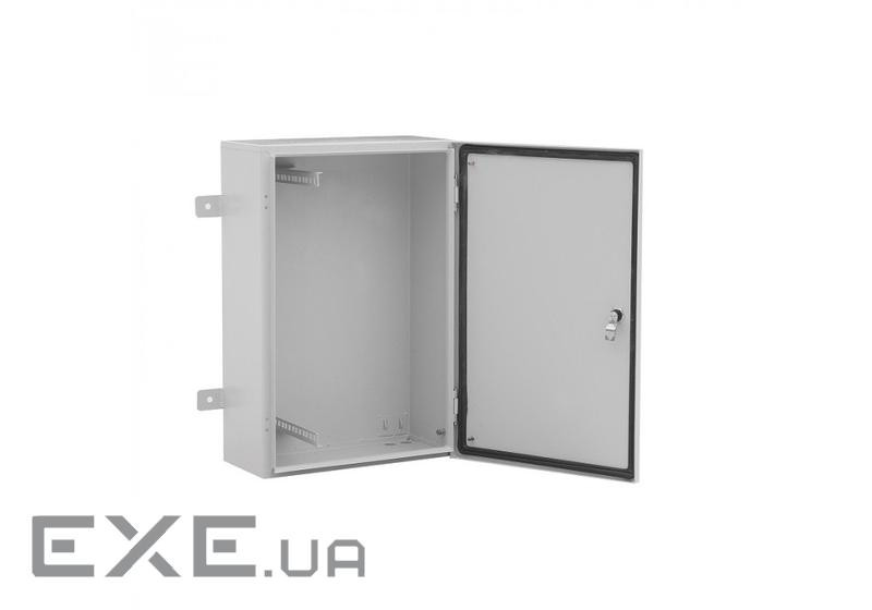 Гермобокс VAGOS 4U-A-IP54 (600х400x200) для кріплення на стіну, метал, IP54, двері петельні (022464) (022464)