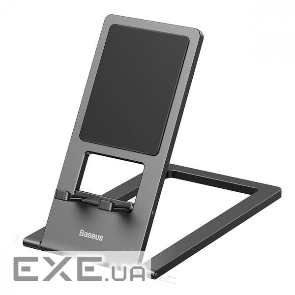 Підставка для телефону Baseus Foldable Metal gray (LUKP000013)