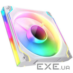 Корпусний вентилятор Cougar 140мм з ARGB підсвічуванням,білий (SC140 ARGB (White)) (SC140 ARGB (White))