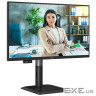 Монiтор TFT AOC 23.8" 24P4U IPS FHD 120Hz VGA HDMI DP Pivot USB MM Black