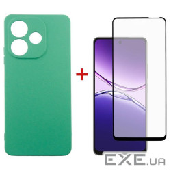 Чeхол-накладка Dengos для Oppo A5 Pro Mint Full Glue (DG-KM-153) + защитное стекло