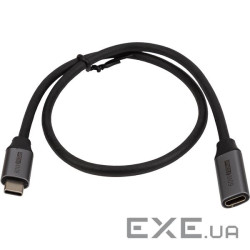 Кабель CableTime USB 3.0 Type-C (M) - USB Type-C (F), 5Gbps, 60W, 4K/60Hz, 0.5m (CA913664)