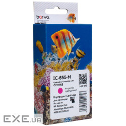 Картридж Barva HP 655 (CZ111AE) 770 c, Magenta (IC-655-M)