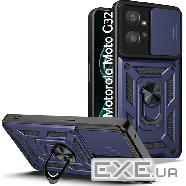 Чохол до мобільного телефона BeCover Military Motorola Moto G32 Blue (708178)