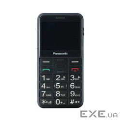 Мобільний телефон чорний PANASONIC KX-TU155EXBN PANASONIC KX-TU155EXBN