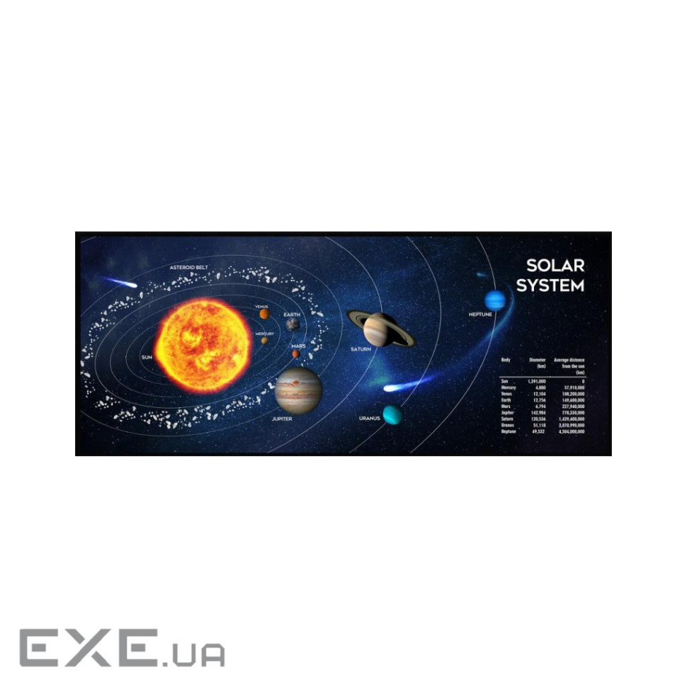 Ігрова поверхня GEMBIRD MP-Solarsystem-XL-01 XL