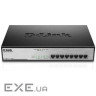 Комутатор мережевий D-Link DGS-1008MP
