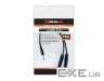 Кабель мультимедійний 3.5mm M to 2x3.5mm F 0.2m REAL-EL (EL123500039)