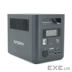 Портативная станция AFERIY AF-P180, LiFePO4 1024Втч. (max1800)Вт, XT60 MPPT 11.5-50В-20А(500W), 4xAC