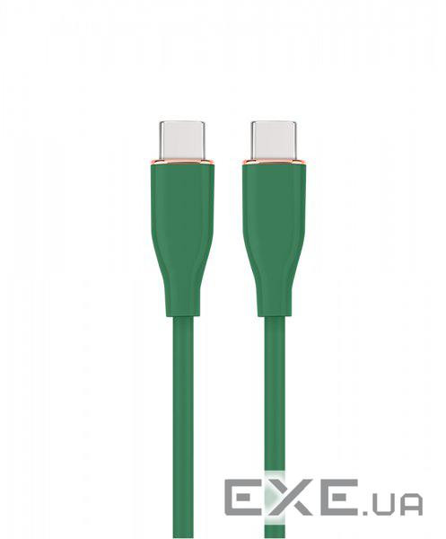 Кабель Cablexpert CC-USB2S-CMCM-1.5M-G, преміум якість USB 2.0 C-тато\С-тото,1.5 м. .