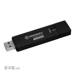 Kingston Memory Flash IKD300SM/16GB 16GB D300SM AES 256 XTS Encrypted USB Drive Retail