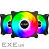 Вентилятор PCCOOLER FX 120 ARGB Black 3-Pack (FX 120 ARGB BK 3in1)