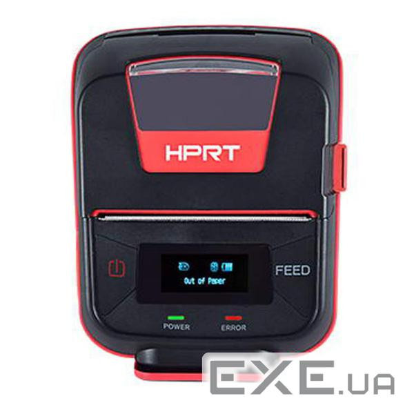 Принтер чеків HPRT HM-E300 мобільний, Bluetooth, USB, червоний+чорний (14656) (HM-E300 14656)