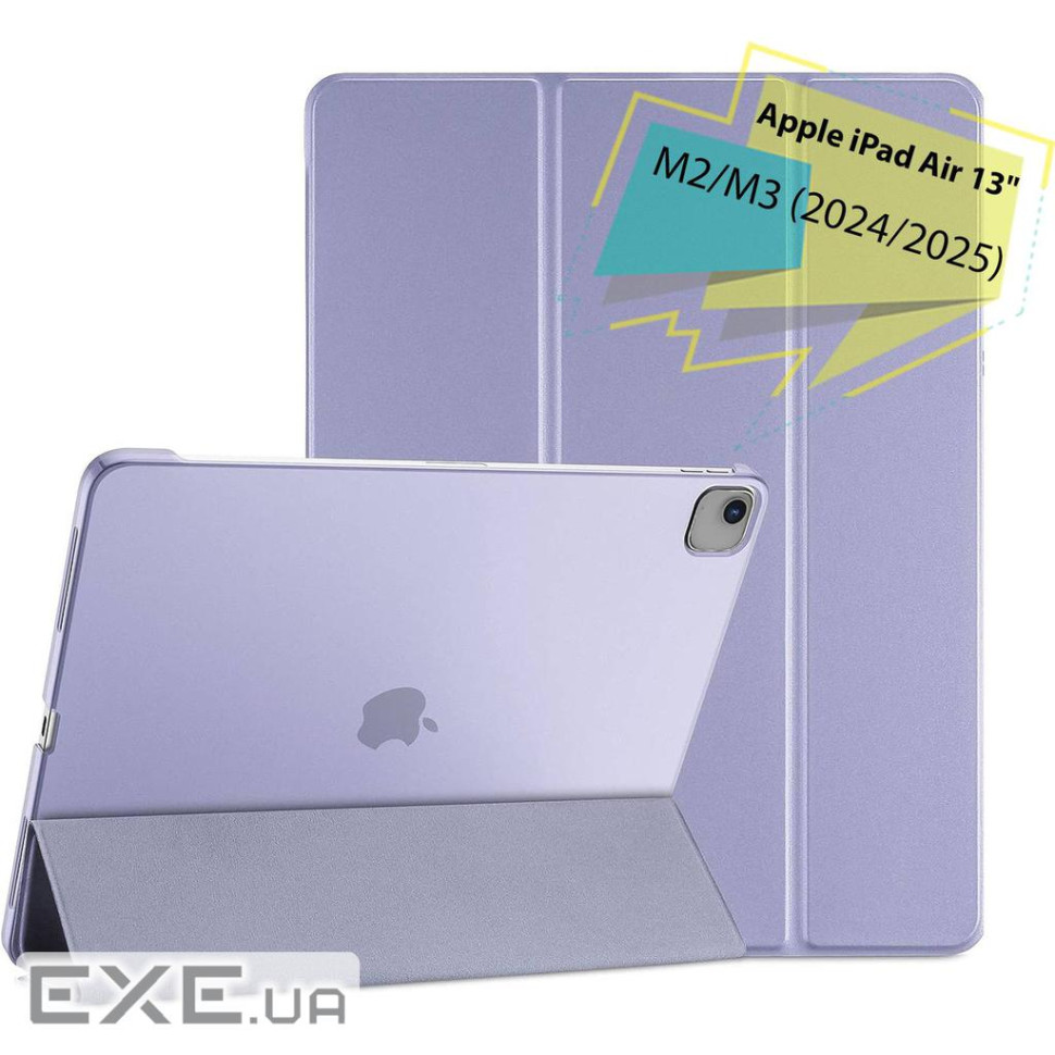 Чeхол-книжка BeCover Tri Fold Hard для Apple iPad Air 13" M2 2024 Purple (711725)