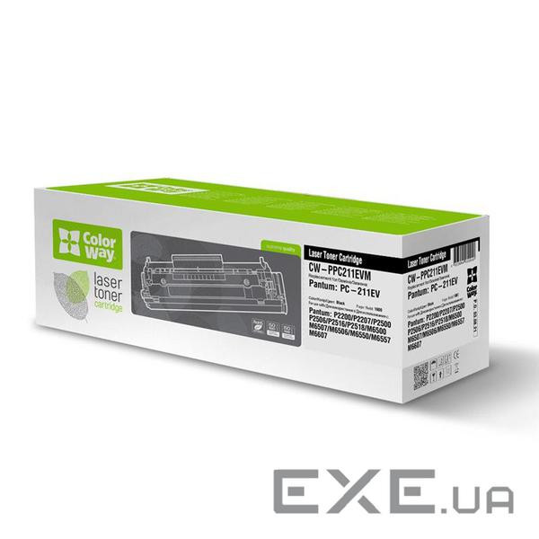 Картридж ColorWay Pantum PC-211EV, P2200/2207/2506/M6500/M6607 (CW-PPC211EVM)