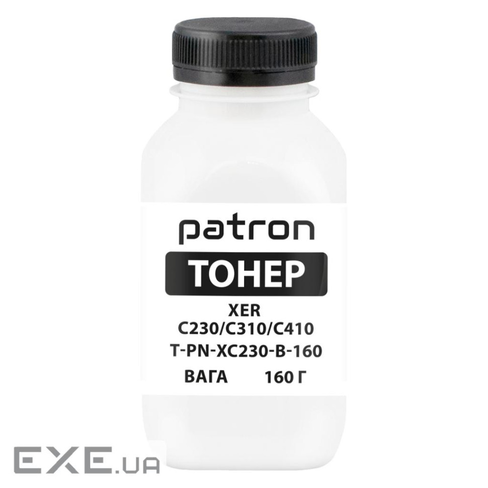 Тонер XER C230/C310/C410, 160 г, Black Patron (PN-XC230-B-160)