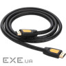 Кабель UGREEN HD101 Round Cable HDMI v2.0 5м Black (10167)