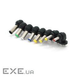 Набір перехідників 8 в 1 (3,5х1,35, 4,0х1,7, 4,8х1,7, 5,5х1,7, 5,5х2,1, 5,5х2,5, 6,3х (YT-AK / 8in1)