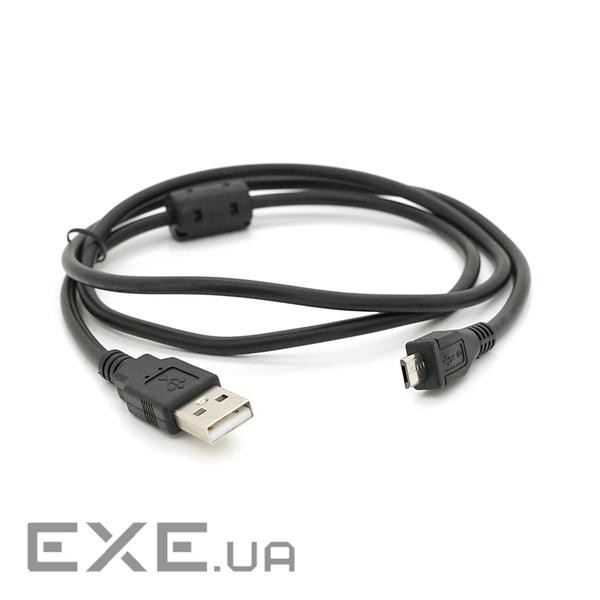 Кабель USB 2.0 (AM / Місго 5 pin) 1,0м, 1 ферит чорний, ОЕМ, Q500 (YT-AM / Mc-1Bl) , Q500 (YT-AM / Mc-1Bl)