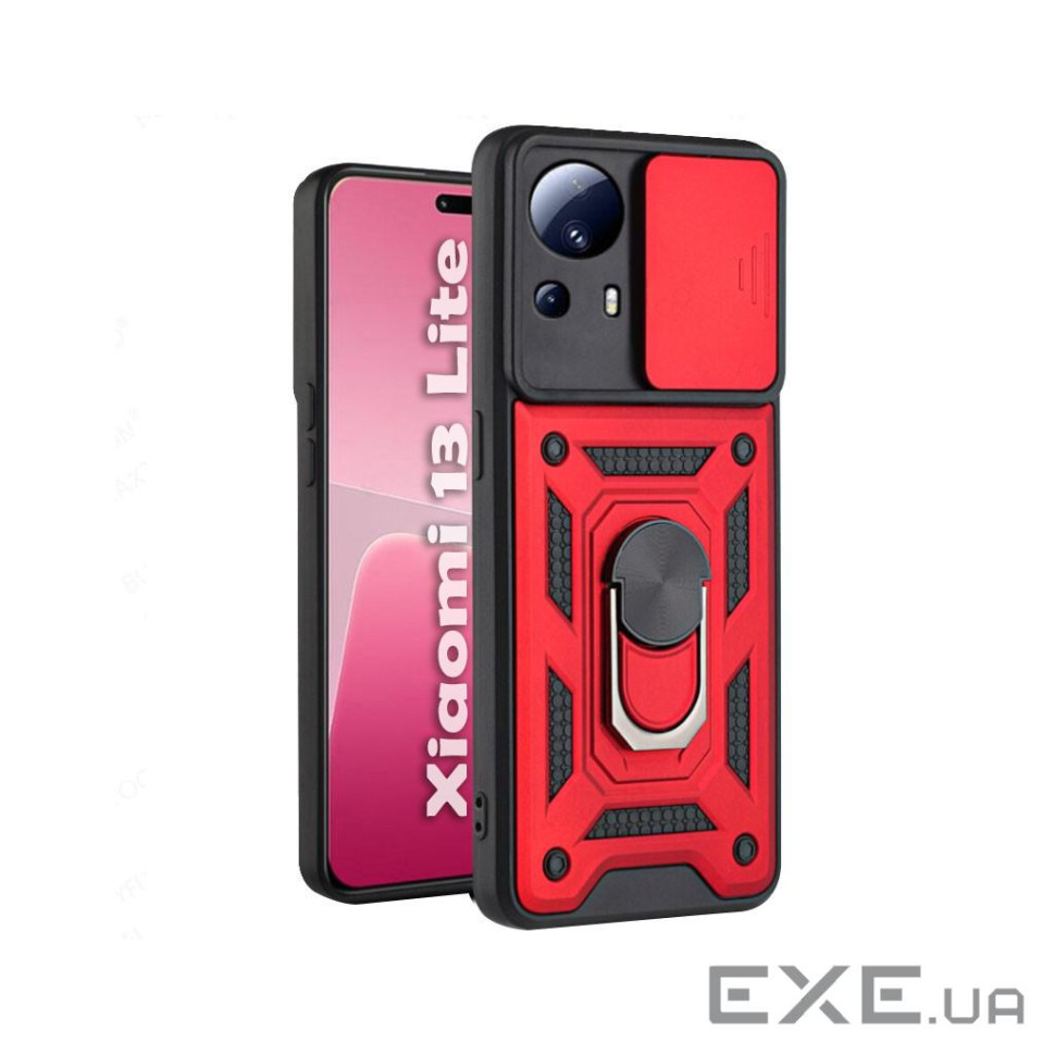 Чохол до мобільного телефона BeCover Military Xiaomi 13 Lite Red (710570)