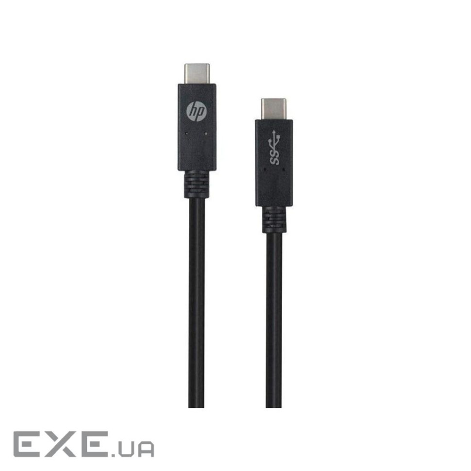 Дата кабель USB-C to USB-C 3A 1.0m HP (HP_DHC-TC111BM-1M)