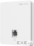 Точка доступу Ruijie Reyee RG-RAP1200(F) (AC1300, 1xFE, wall plate, MU-MIMO, PoE, Ruijie Cloud)