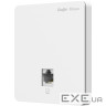 Точка доступу Ruijie Reyee RG-RAP1200(F) (AC1300, 1xFE, wall plate, MU-MIMO, PoE, Ruijie Cloud)