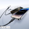 Кабель Baseus Silky One-for-Three Fast Charging Type-C to Micro USB+Lightning+Type (P10377706213-00)